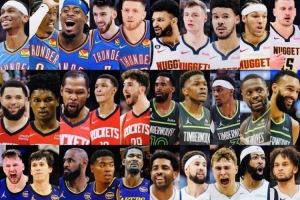 狂野西部！美媒晒西部强队 雷霆&amp;火箭&amp;湖人&amp;勇士&amp;快船群雄逐鹿